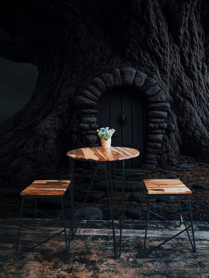 Enchanted Tree Door Mural Wallpaper