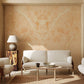 Marble Wallpaper Mural with a European Orange Pattern, Suitable for Home Decoration