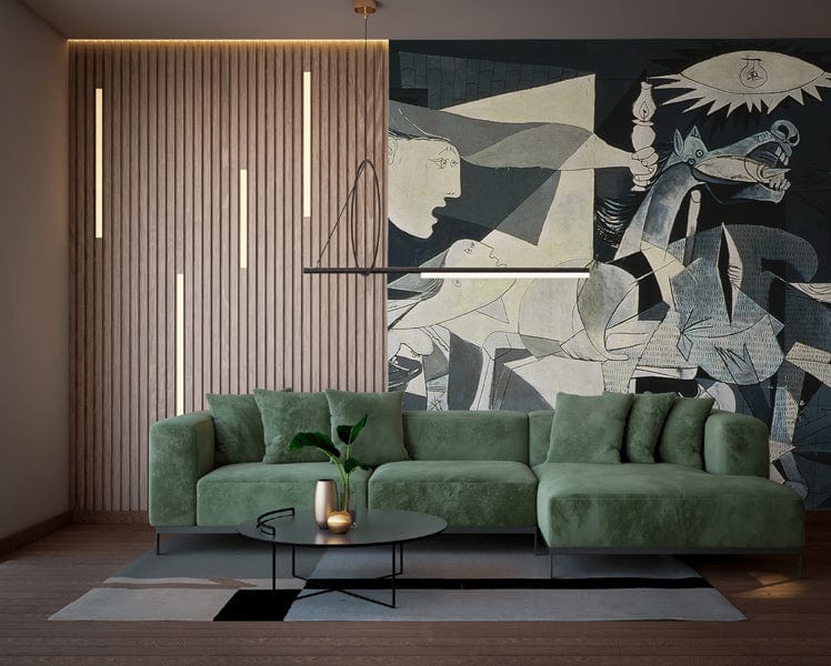 Abstract Art Geometric Wall Mural