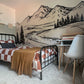 Serene Rocky Mountain Landscape Wall Mural