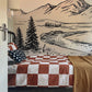 Serene Rocky Mountain Landscape Wall Mural