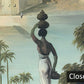 Tropical Historic Landscape Mural Wallpaper