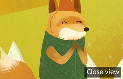 Animal Postman II Wallpaper Mural