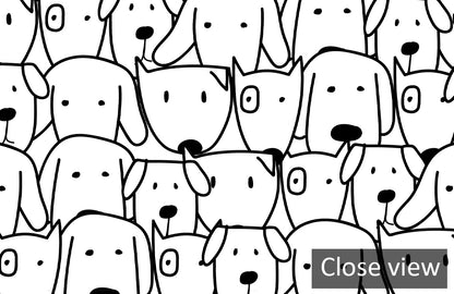 Happy Dog Wallpaper Mural