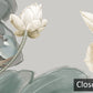 Elegant Lotus Floral Nature Mural Wallpaper