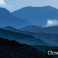 Papier Peint Panoramique Chaînes de Montagnes Dérivantes