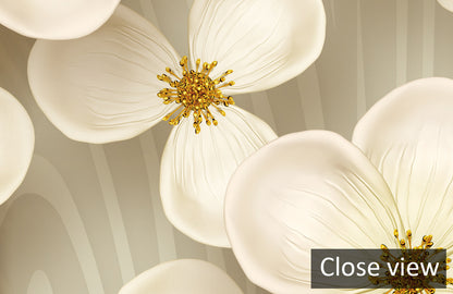 Elegant Cherry Blossom 3D Mural Wallpaper