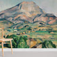 Rustic Mountain Landscape Pastoral Mural Wallpaper