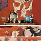 Papier peint artistique mural de tons d'automne abstraits