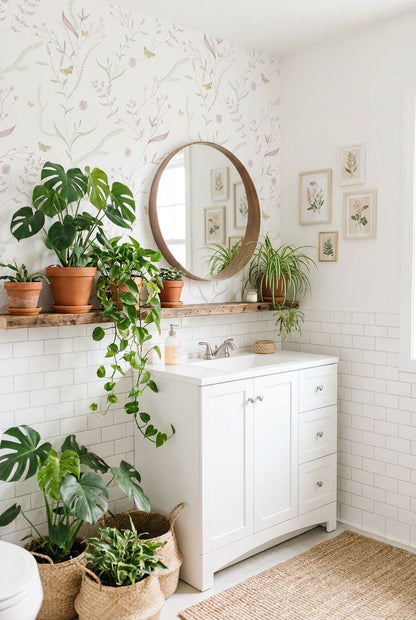 Soft Meadow Whispers Wallpaper