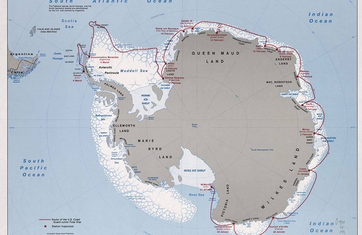 Papier Peint Panoramique Antarctique