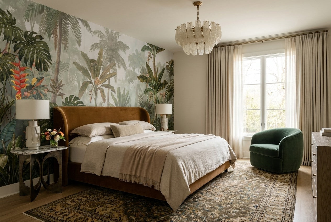 Lush Green Rainforest Wallpaper Mural - image 4