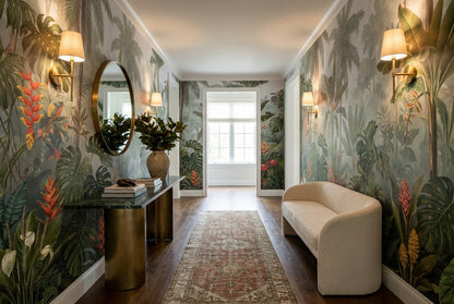 Lush Green Rainforest Wallpaper Mural - image 6