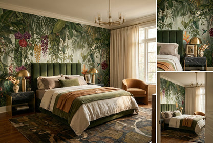 Misty Tropical Rainforest Wallpaper Mural - image 5
