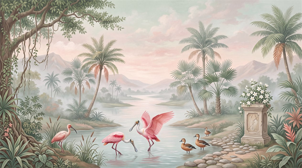 Emerald Rainforest Wallpaper Mural - image 2