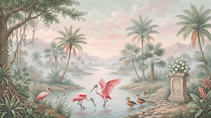 Emerald Rainforest Wallpaper Mural - image 2