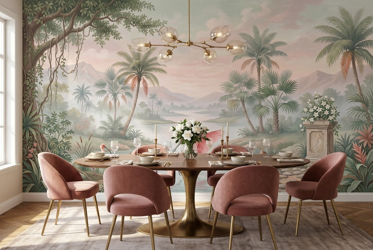 Emerald Rainforest Wallpaper Mural - image 3