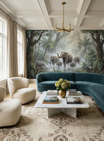 Exotic Rainforest Wallpaper Mural