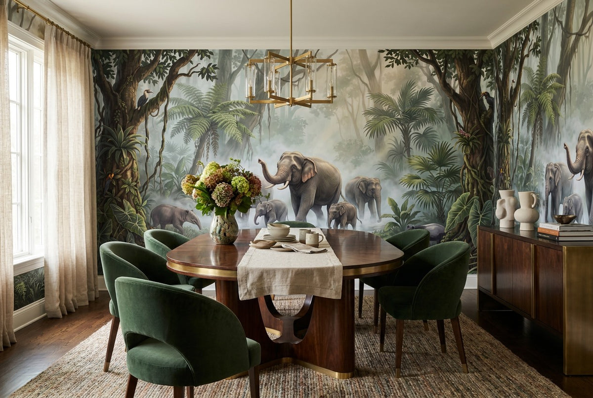 Exotic Rainforest Wallpaper Mural - image 3