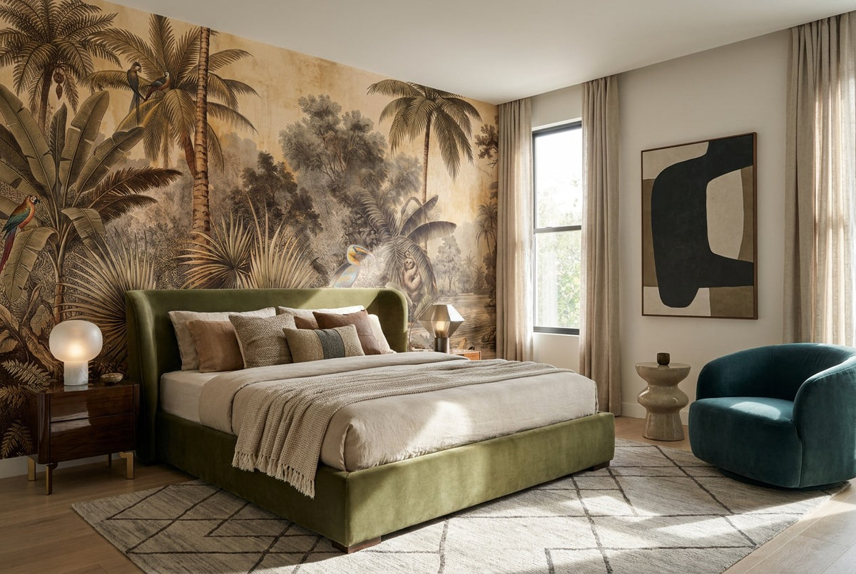 Jungle Canopy Rainforest Wallpaper Mural - image 5