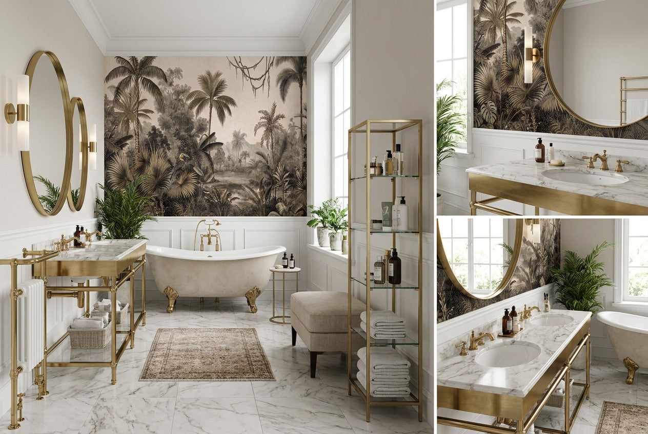 Verdant Rainforest Wallpaper Mural - image 3