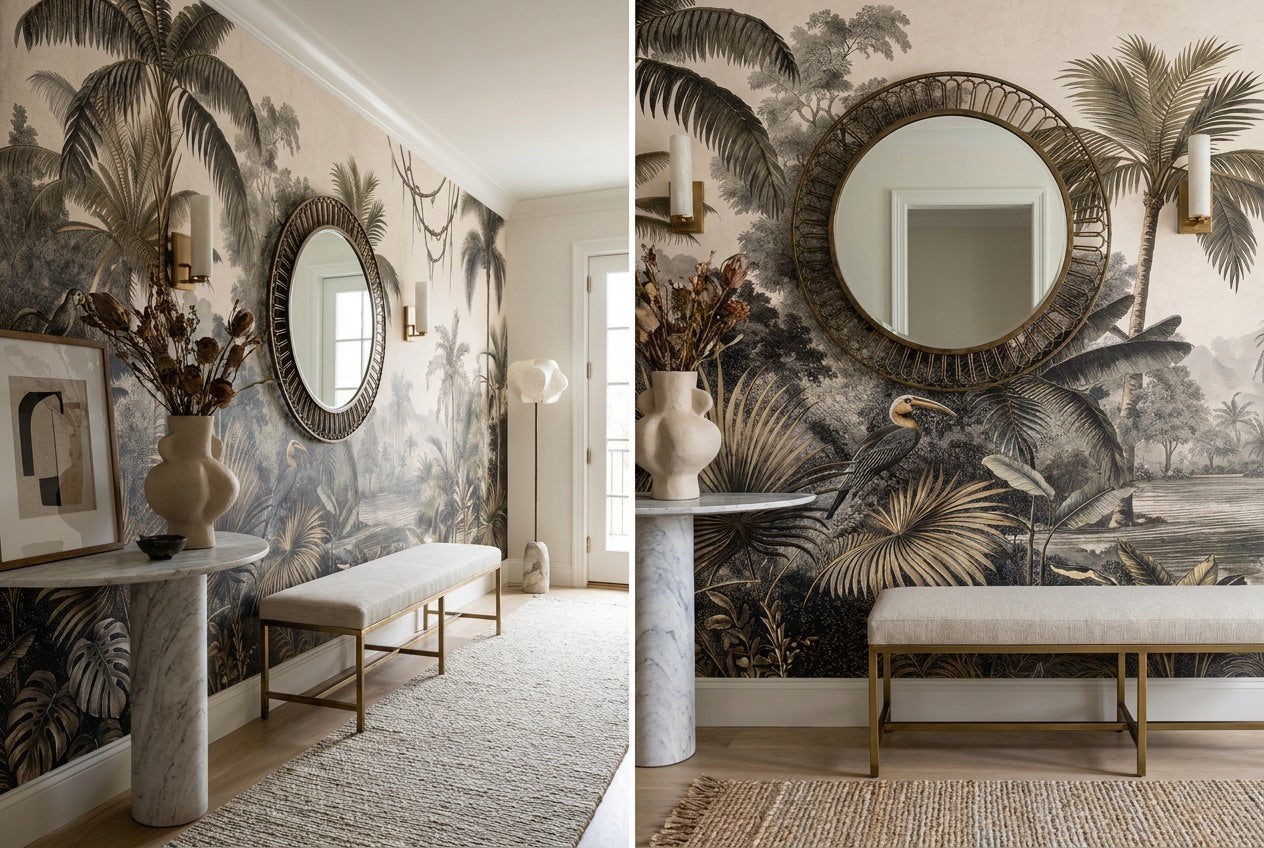 Verdant Rainforest Wallpaper Mural - image 5