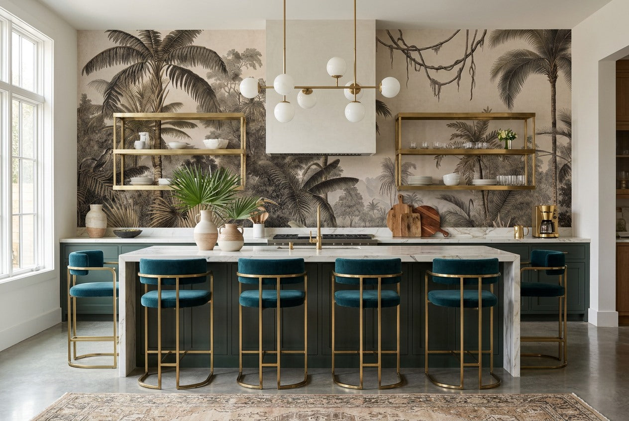 Verdant Rainforest Wallpaper Mural - image 6