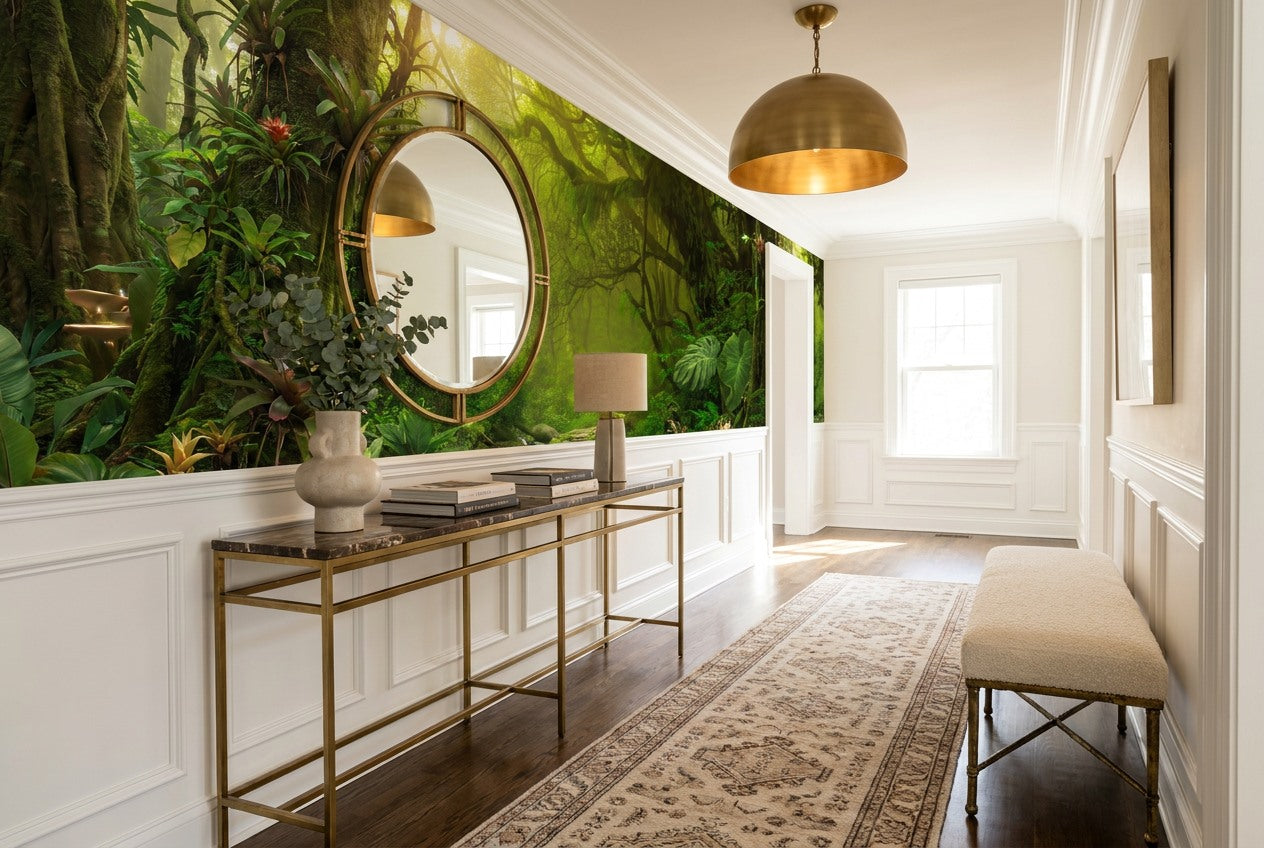 Atmospheric Rainforest Wallpaper Mural - image 7