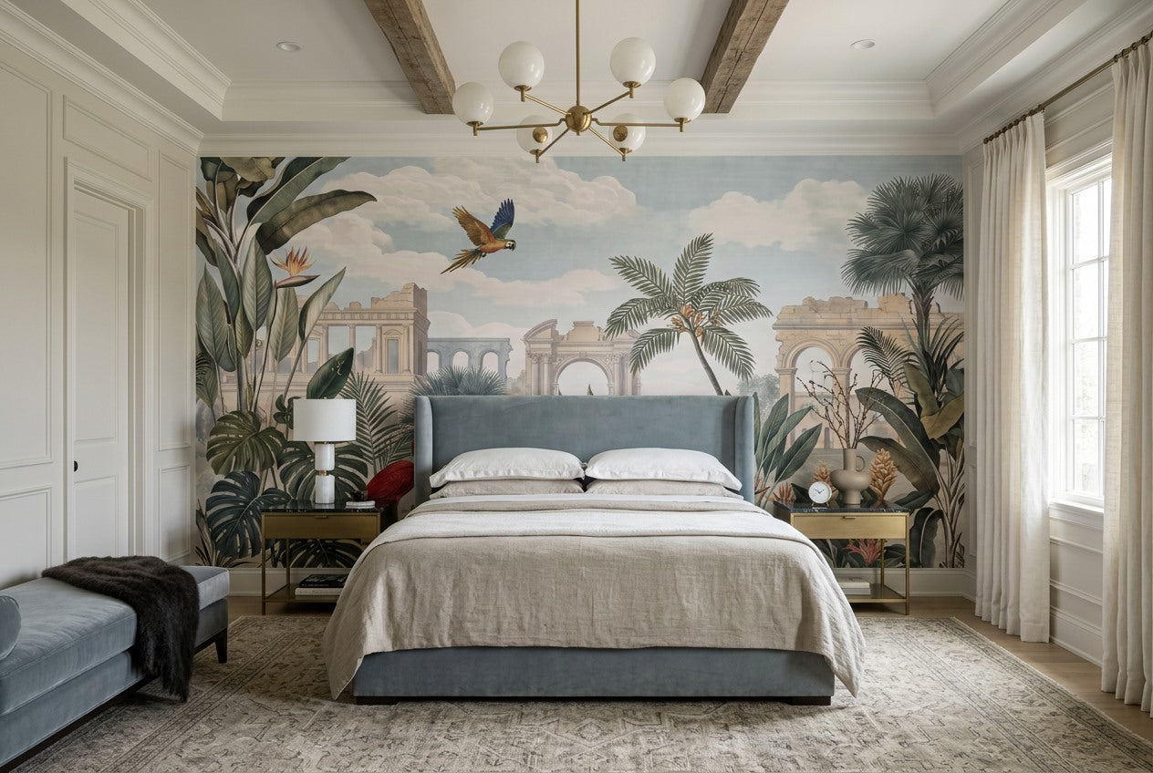 Lush Green Jungle Wallpaper Mural - image 3