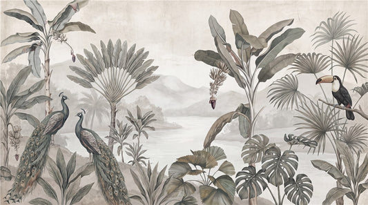 Rainforest Jungle Wallpaper Mural - image 2