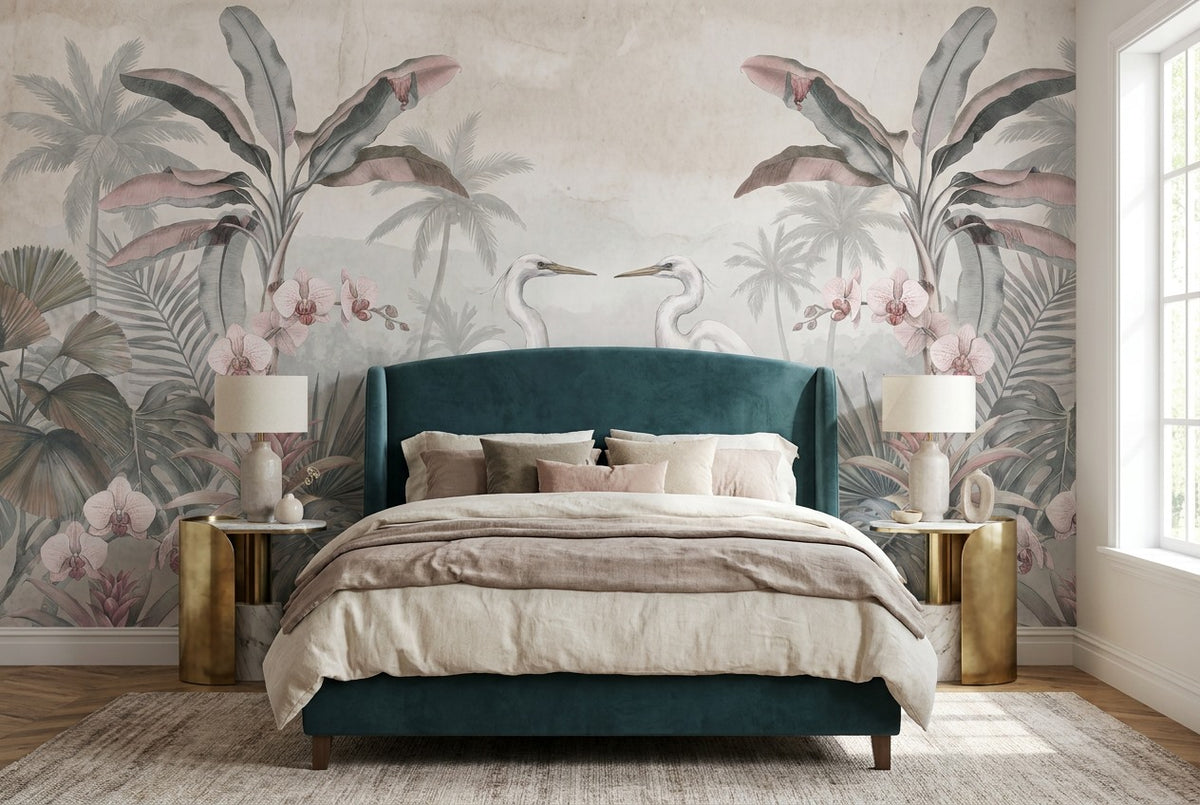 Tropical Leaf Jungle Wallpaper Mural - image 3