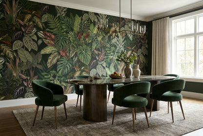 Botanical Spa Jungle Wallpaper Mural - image 3