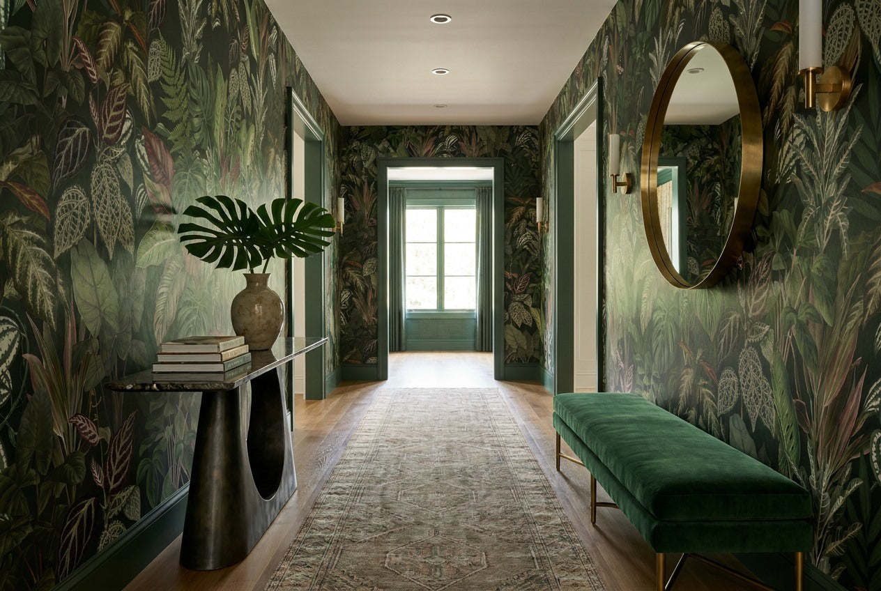 Botanical Spa Jungle Wallpaper Mural - image 5