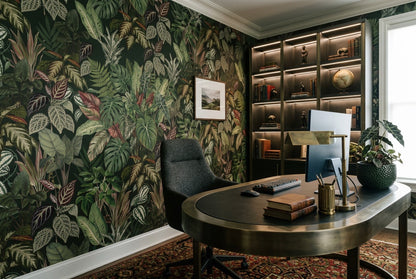 Botanical Spa Jungle Wallpaper Mural - image 6