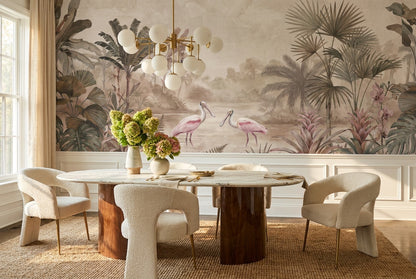 Wild Tropical Jungle Wallpaper Mural - image 3