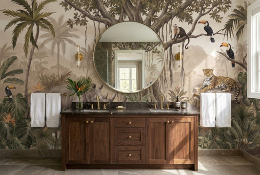 Greenery Jungle Wallpaper Mural - image 1
