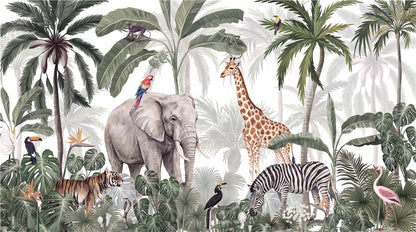 Nature Leaf Jungle Wallpaper Mural - image 2