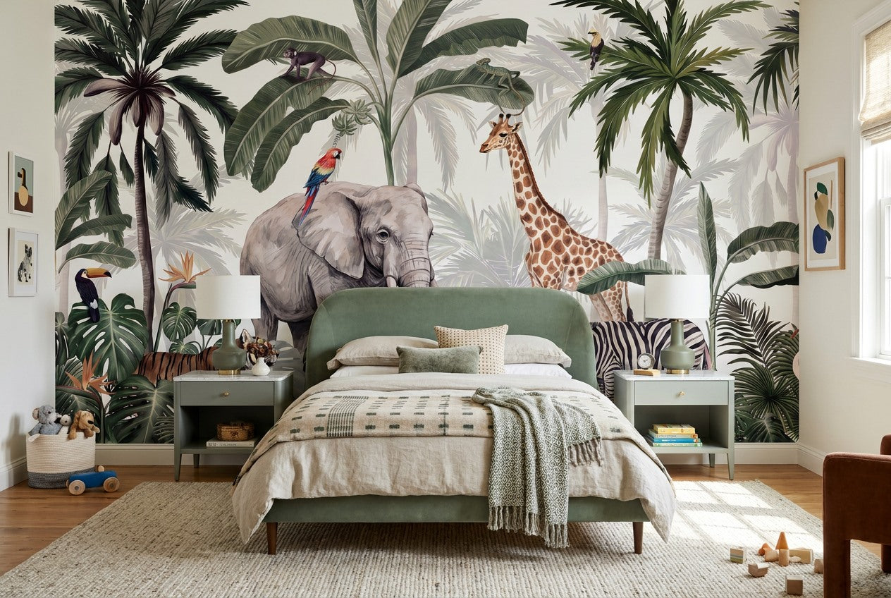 Nature Leaf Jungle Wallpaper Mural - image 3