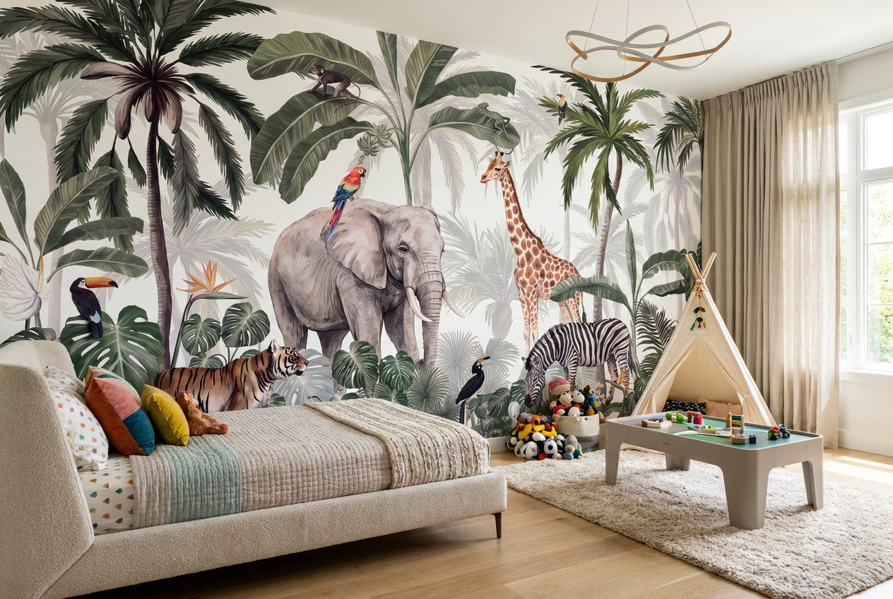 Nature Leaf Jungle Wallpaper Mural - image 4