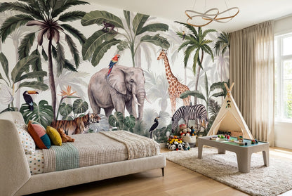 Nature Leaf Jungle Wallpaper Mural - image 4