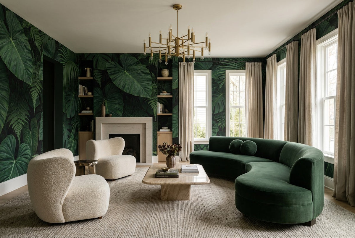 Forest Jungle Jungle Wallpaper Mural - image 1