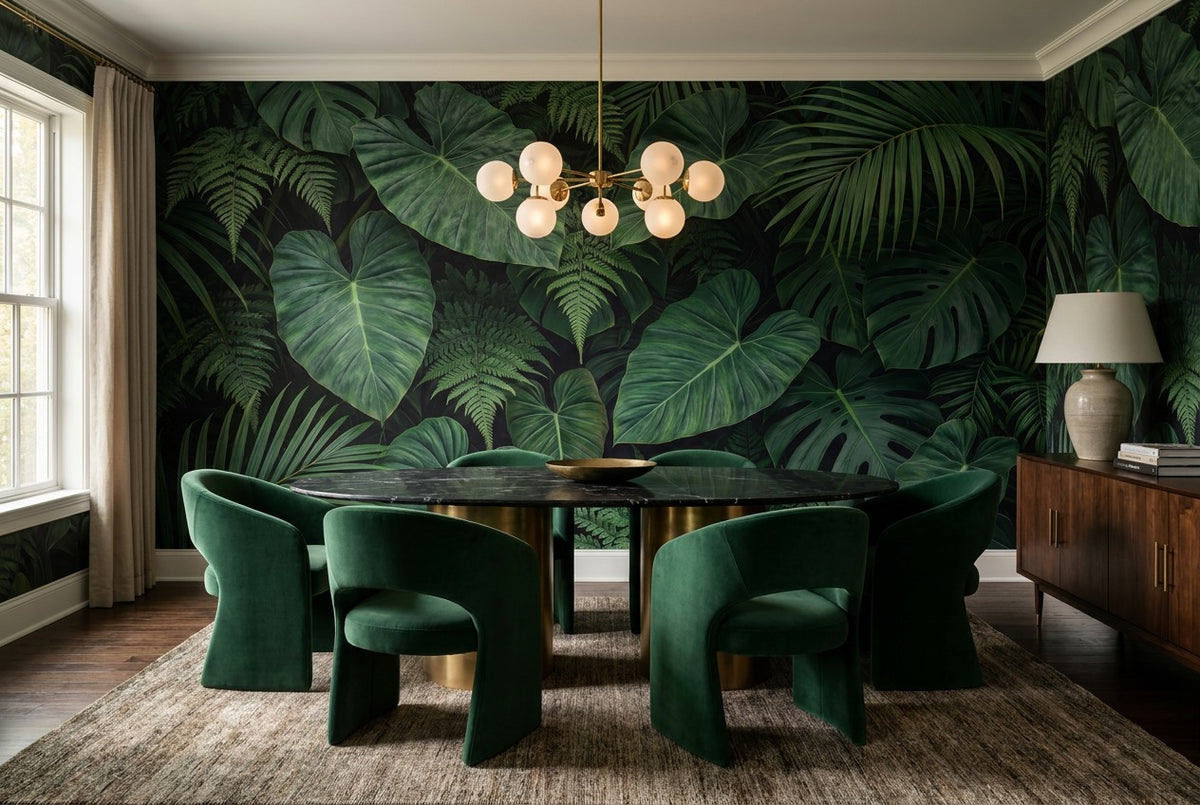 Forest Jungle Jungle Wallpaper Mural - image 3