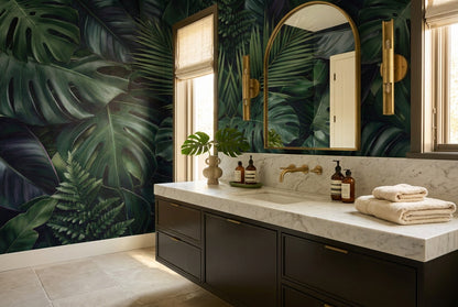 Natural Tropical Jungle Wallpaper Mural - image 3