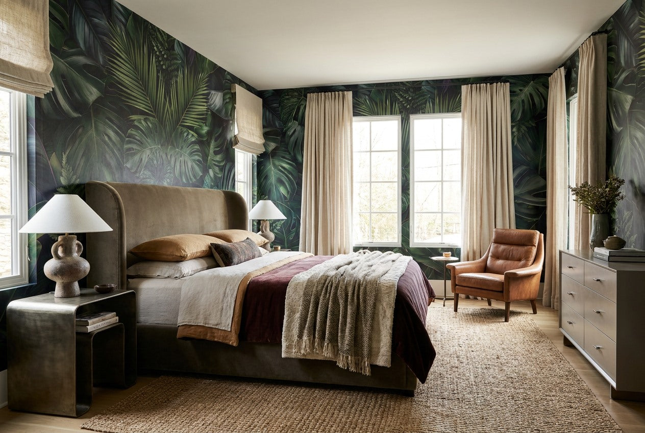 Natural Tropical Jungle Wallpaper Mural - image 4