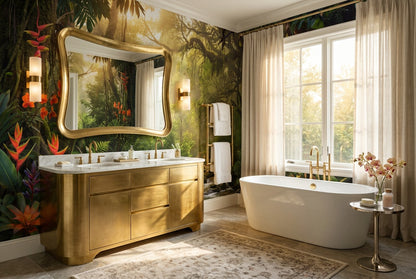 Wild Botanical Jungle Wallpaper Mural - image 3