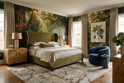 Wild Botanical Jungle Wallpaper Mural - image 4