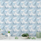 Icy Cranes Harmony Mural Wallpaper