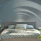 Endless Archway Perspective Mural Wallpaper in bedroom