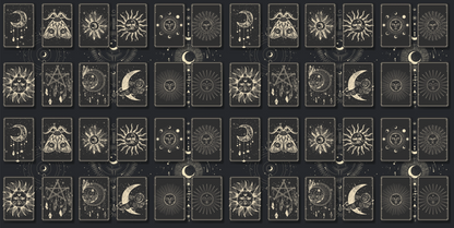 Star & Animal Signs Wallpaper Mural