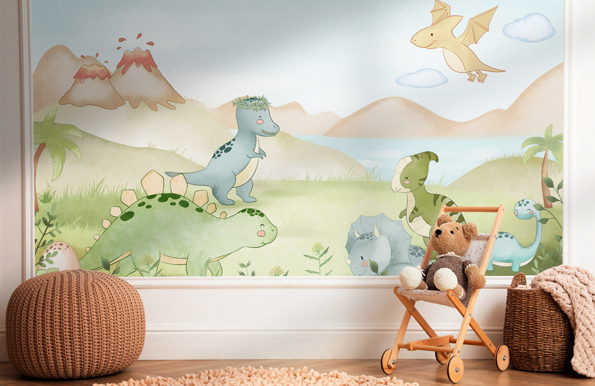 Dinosaurs Wallpaper Mural